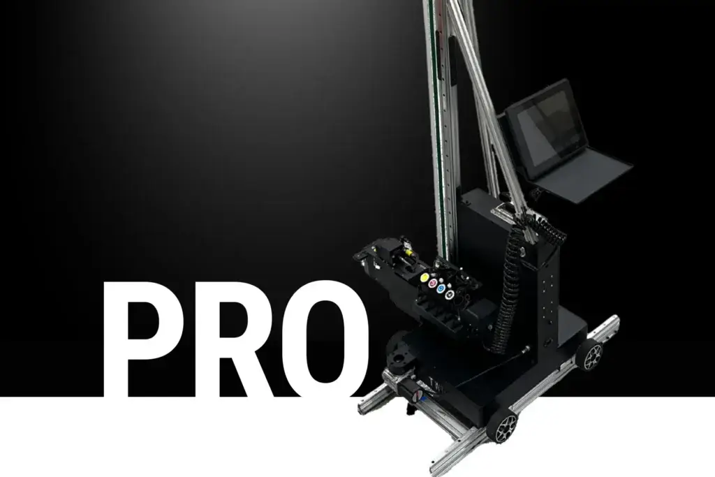 Pro Series direct-to-surface UV wall printer