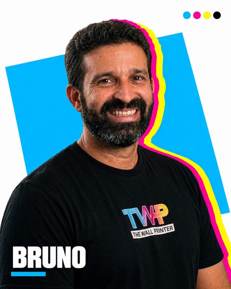 Bruno Araujo Moreira, Support at The Wall Printer in Wilmington, NC