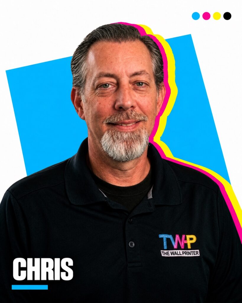 Chris Borden, CTO at The Wall Printer