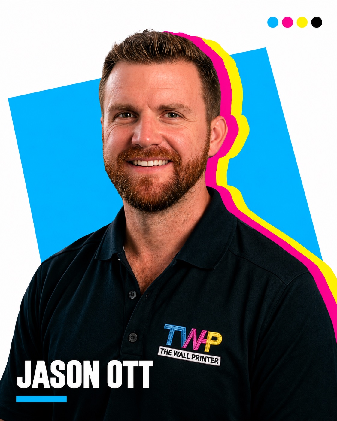 Jason Ott, business development at The Wall Printer