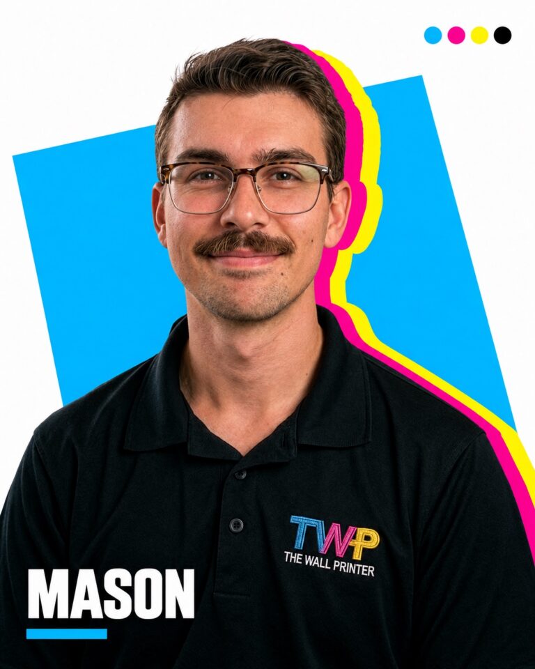 Mason Kellum, Support at The Wall Printer in Wilmington, NC