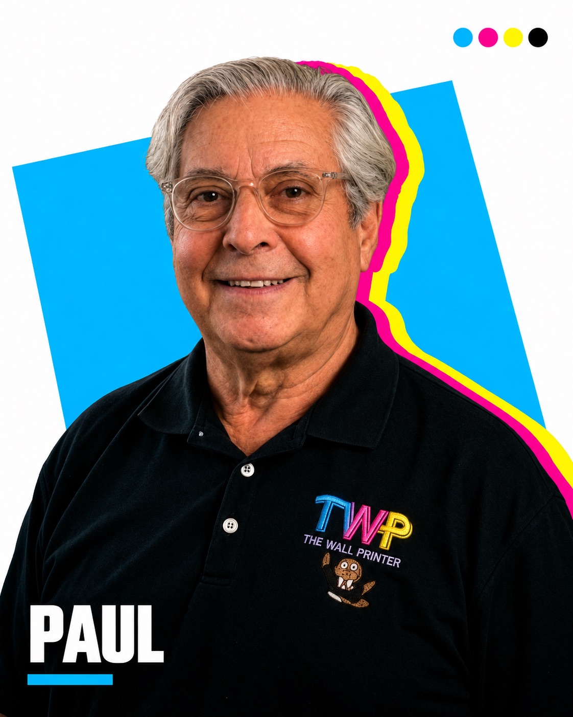 Paul Baron, founder and CEO of The Wall Printer